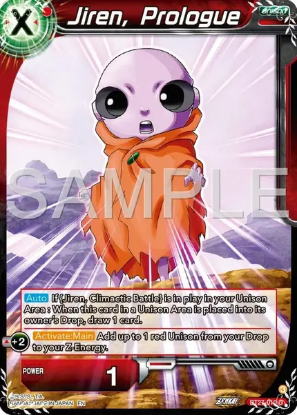 Jiren, Prologue