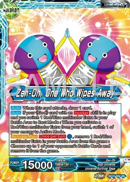 Zen-Oh // Zen-Oh, One Who Wipes Away