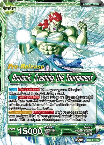 Boujack Brigade // Boujack, Crashing the Tournament