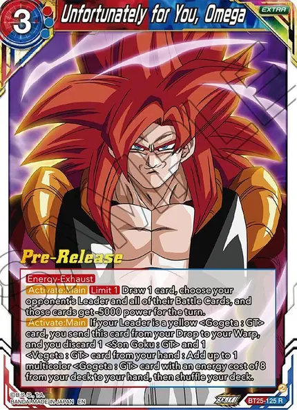 Unfortunately for You, Omega
