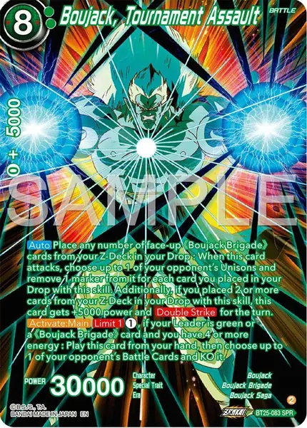 Boujack, Tournament Assault (SPR)
