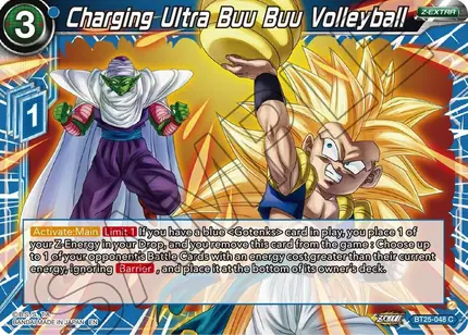 Charging Ultra Buu Buu Volleyball