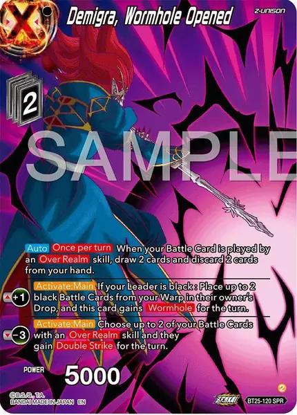 Demigra, Wormhole Opened (SPR)
