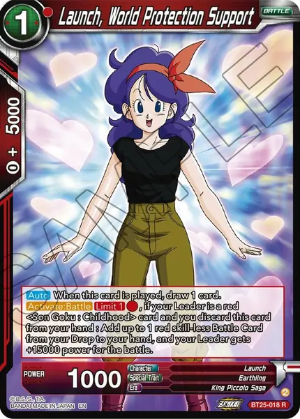 Launch, World Protection Support