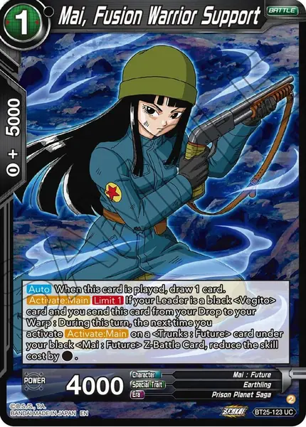 Mai, Fusion Warrior Support