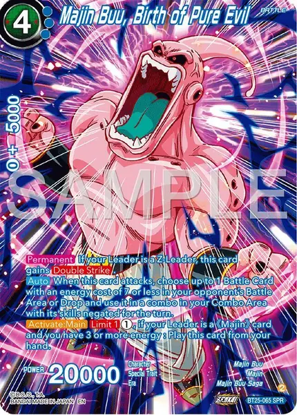 Majin Buu, Birth of Pure Evil (SPR)