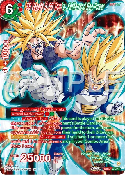 SS Vegeta & SS Trunks, Father and Son Power (SPR)