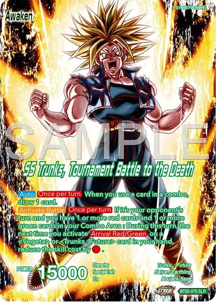 Trunks // SS Trunks, Tournament Battle to the Death (SLR)