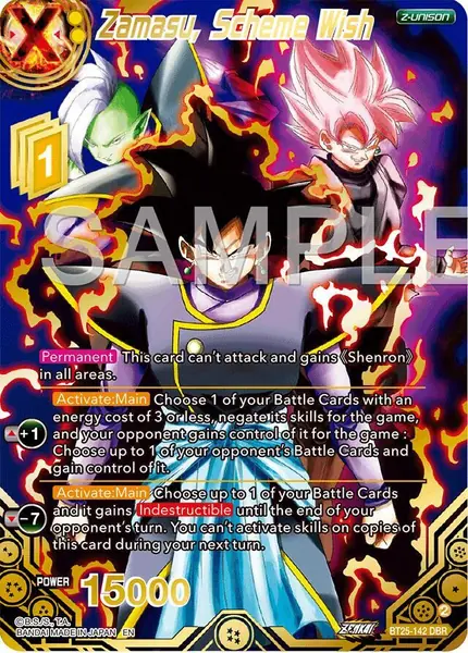 Zamasu, Scheme Wish (DBR)