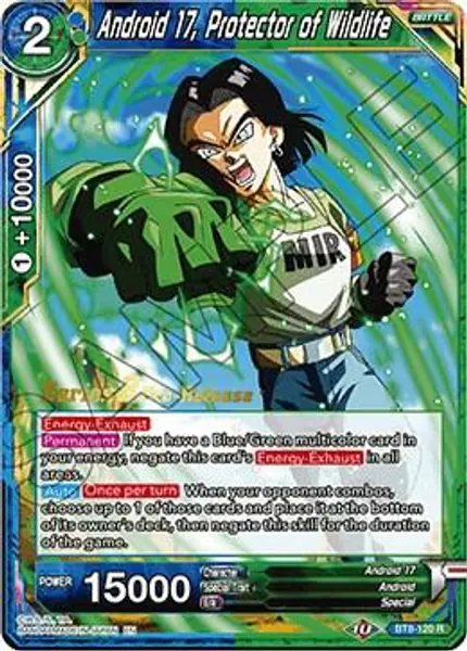 Android 17, Protector of Wildlife