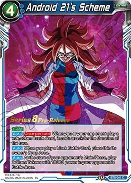 Android 21's Scheme