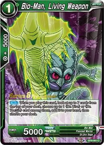 Bio-Man, Living Weapon