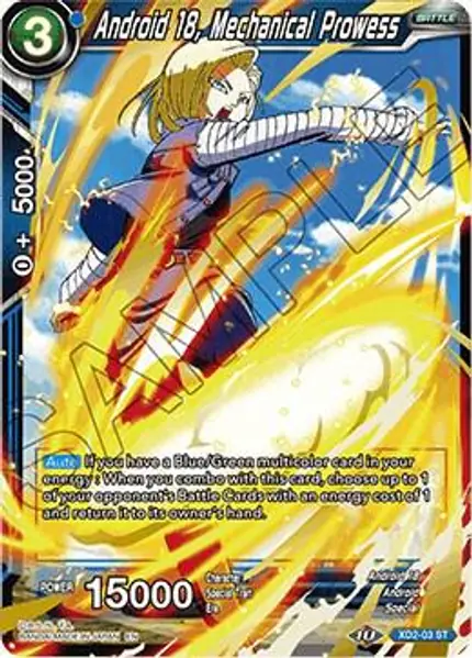 Android 18, Mechanical Prowess