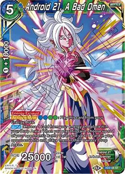 Android 21, A Bad Omen