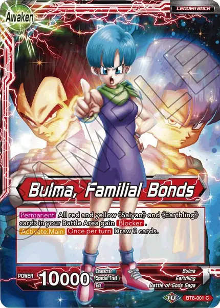 Bulma // Bulma, Familial Bonds