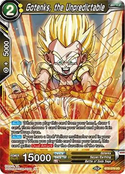 Gotenks, the Unpredictable