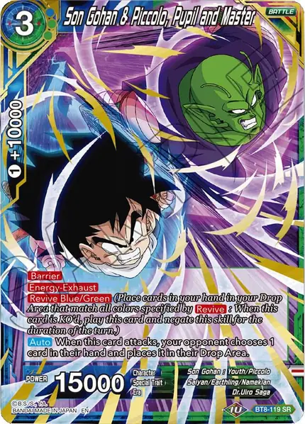 Son Gohan & Piccolo, Pupil and Master
