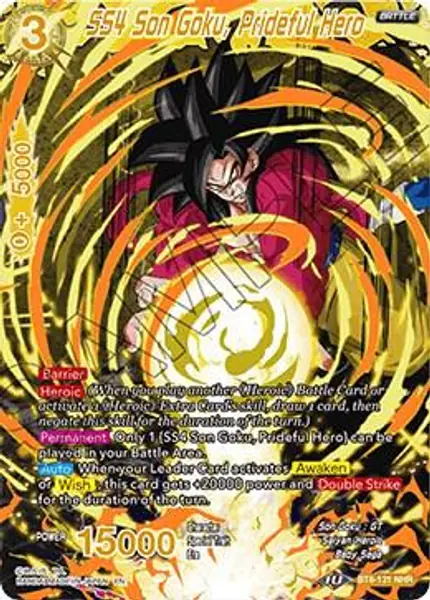SS4 Son Goku, Prideful Hero