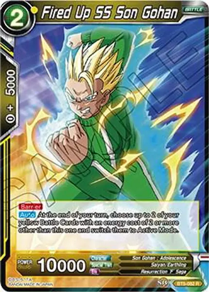 Fired Up SS Son Gohan
