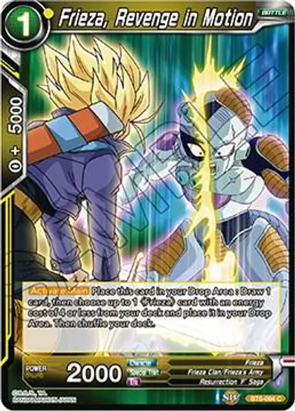 Frieza, Revenge in Motion