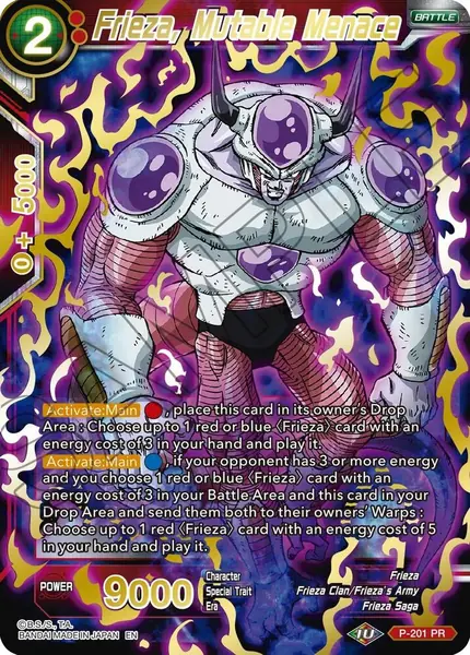 Frieza, Mutable Menace (Gold Stamped)