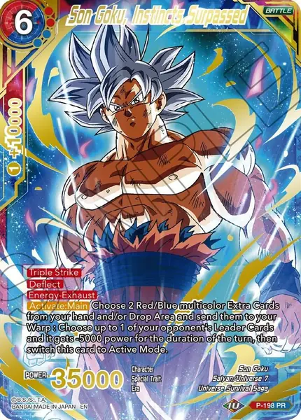 Son Goku, Instincts Surpassed (Gold Stamped)
