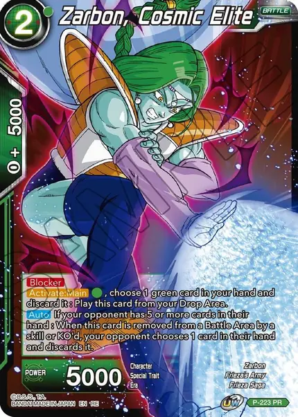 Zarbon, Cosmic Elite