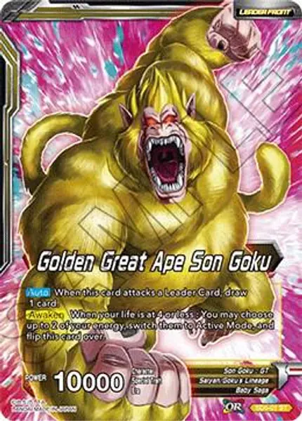 Golden Great Ape Son Goku // Long Odds SS4 Son Goku