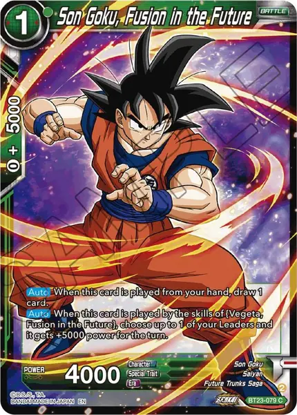 Son Goku, Fusion in the Future