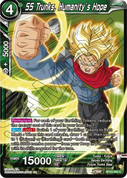 SS Trunks, Humanity's Hope