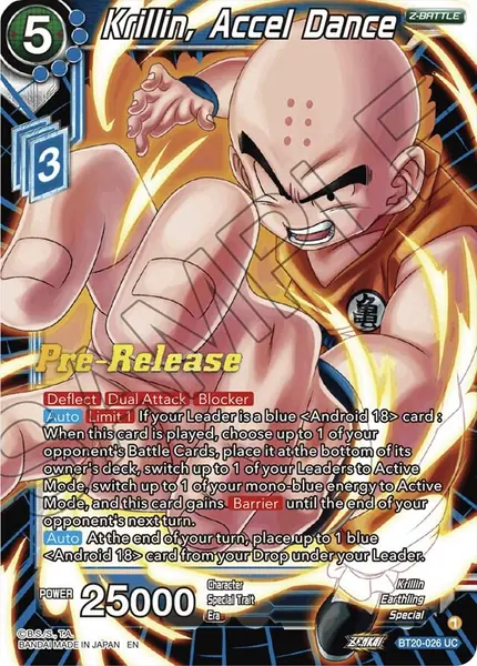 Krillin, Accel Dance