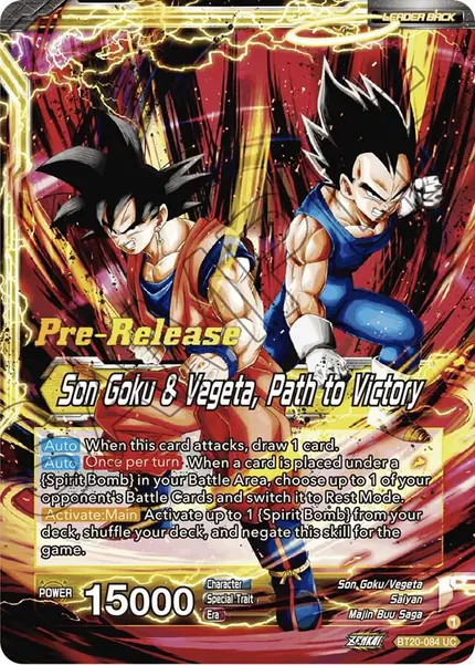 SS Vegito // Son Goku & Vegeta, Path to Victory