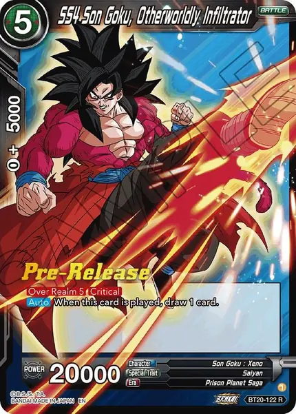 SS4 Son Goku, Otherworldly Infiltrator