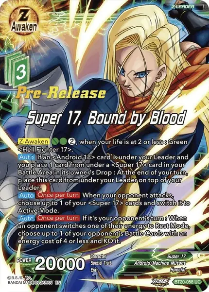 Super 17, Bound by Blood