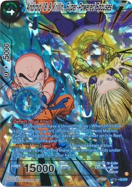 Android 18 & Krillin, Super-Powered Spouses (SPR)