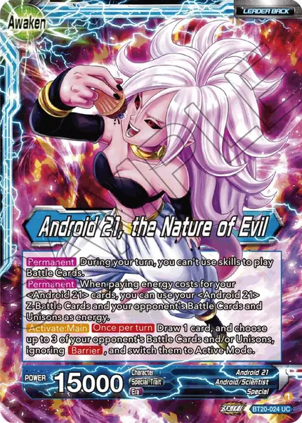 Android 21 // Android 21, the Nature of Evil