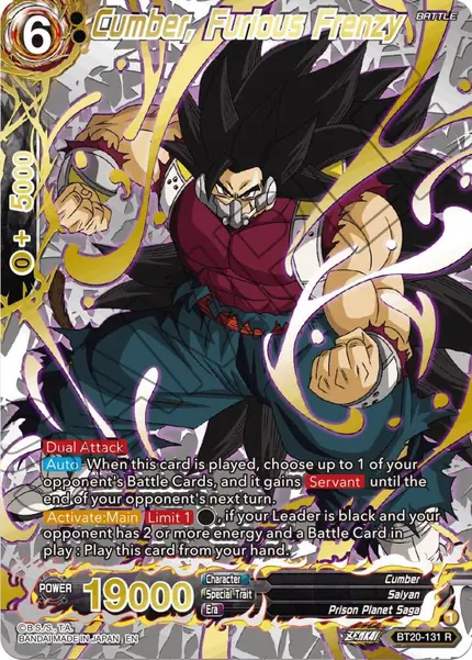Cumber, Furious Frenzy (Gold-Stamped)