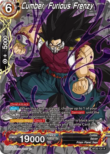 Cumber, Furious Frenzy (Silver Foil)