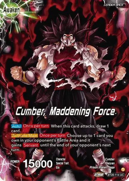 Evil Saiyan // Cumber, Maddening Force