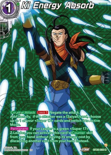 Ki Energy Absorb (Silver Foil)