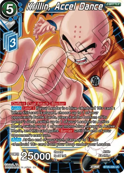 Krillin, Accel Dance