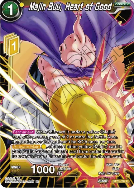 Majin Buu, Heart of Good