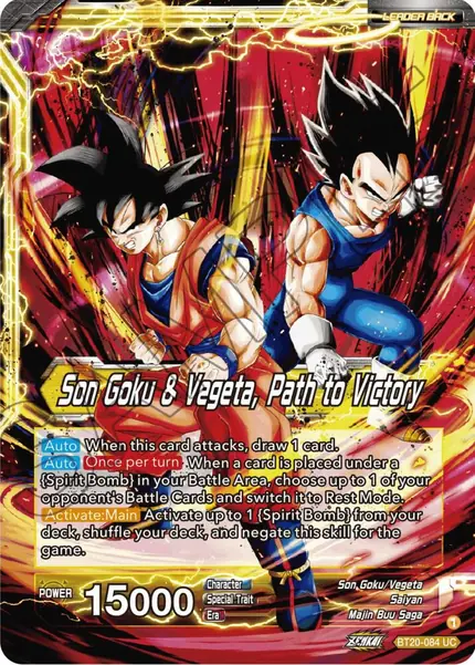 SS Vegito // Son Goku & Vegeta, Path to Victory