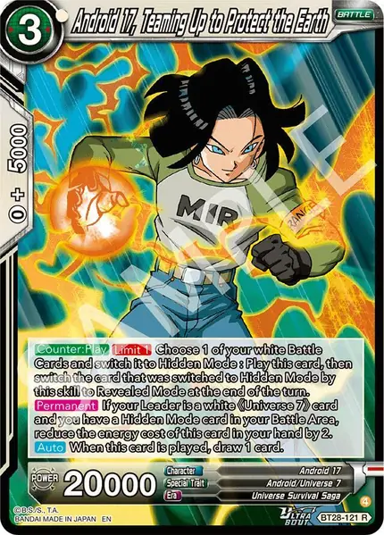 Android 17, Teaming Up to Protect the Earth