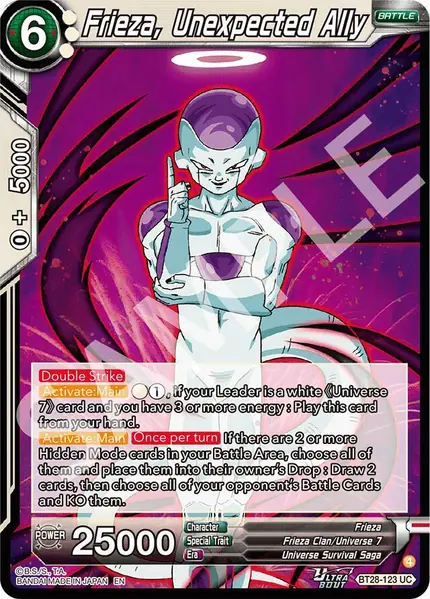 Frieza, Unexpected Ally