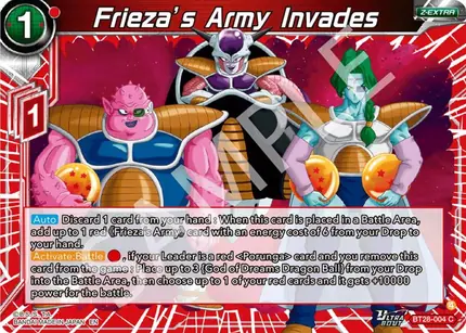 Frieza’s Army Invades