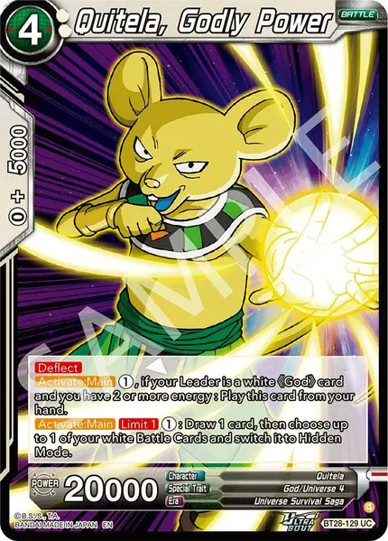 Quitela, Godly Power