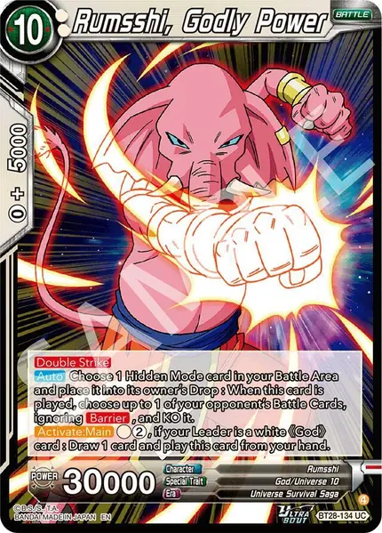 Rumsshi, Godly Power