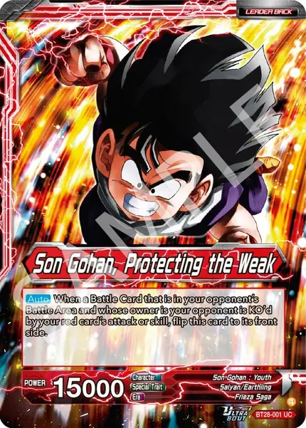 Son Gohan // Son Gohan, Protecting the Weak