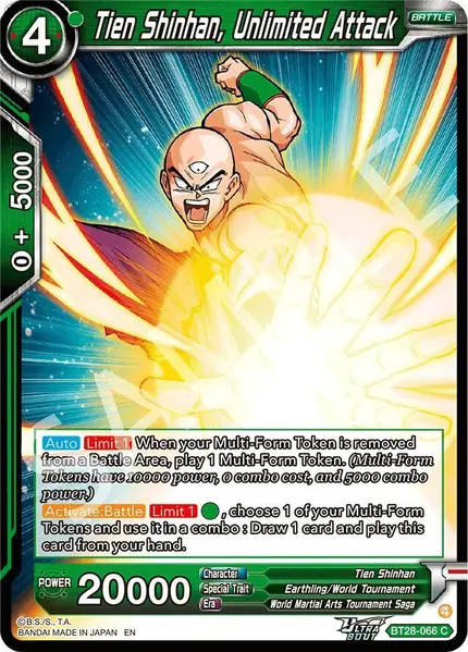 Tien Shinhan, Unlimited Attack
